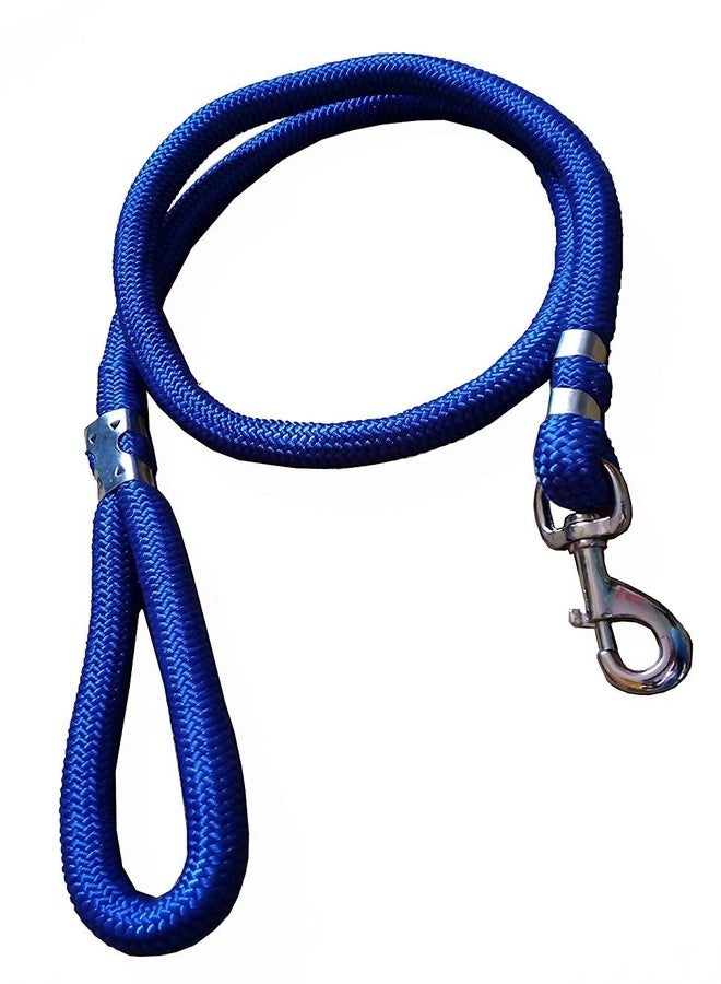 Pups&Pets حبل مقود أنيق ومريح للكلاب من النايلون الأزرق من Pups&Pets - 18 مم - للكلاب الكبيرة - Image 1